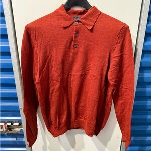 Brooks Brothers Extra Fine Italian Merino men’s Wool sweater